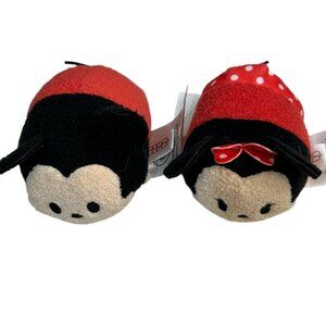 GUC Mickey And Minnie Mouse TSUM TSUM 3" Plush Stuffed Animal Toy